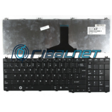 Teclado TOSHIBA Black GLOSSY Backlight PIANO 